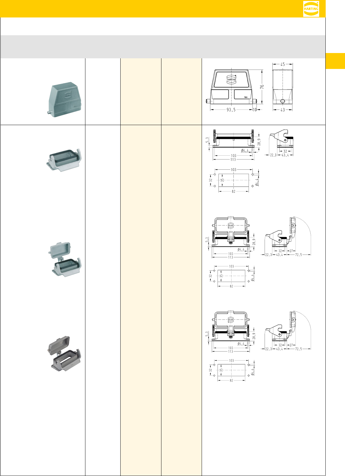 Han® Hoods and Housings Catalog by HARTING Datasheet DigiKey