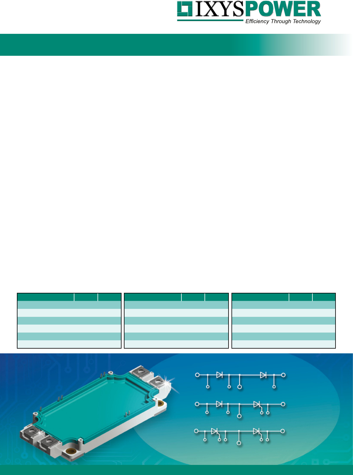 Semiconductor Catalog by IXYS Integrated Circuits Division Datasheet