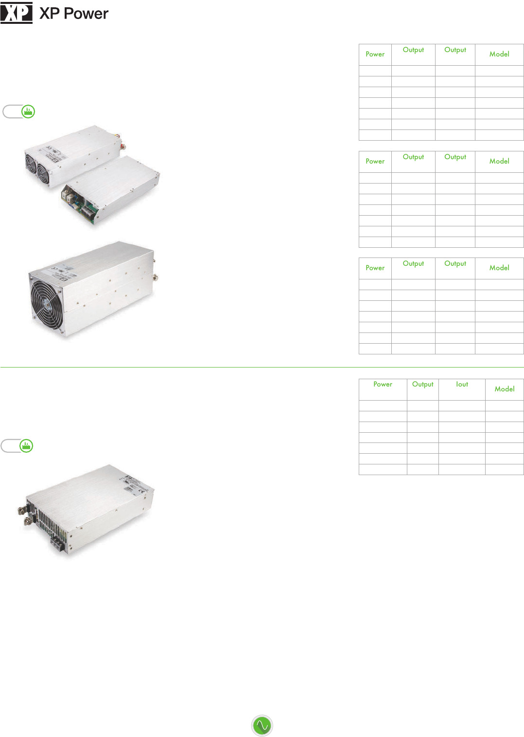 Power Supply Catalog Datasheet by XP Power DigiKey Electronics