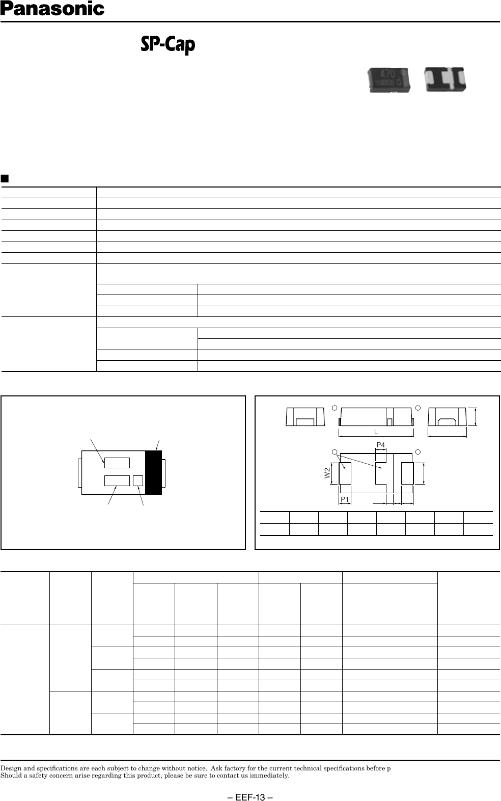 Electrolytic Capacitors Catalog by Panasonic Electronic Components