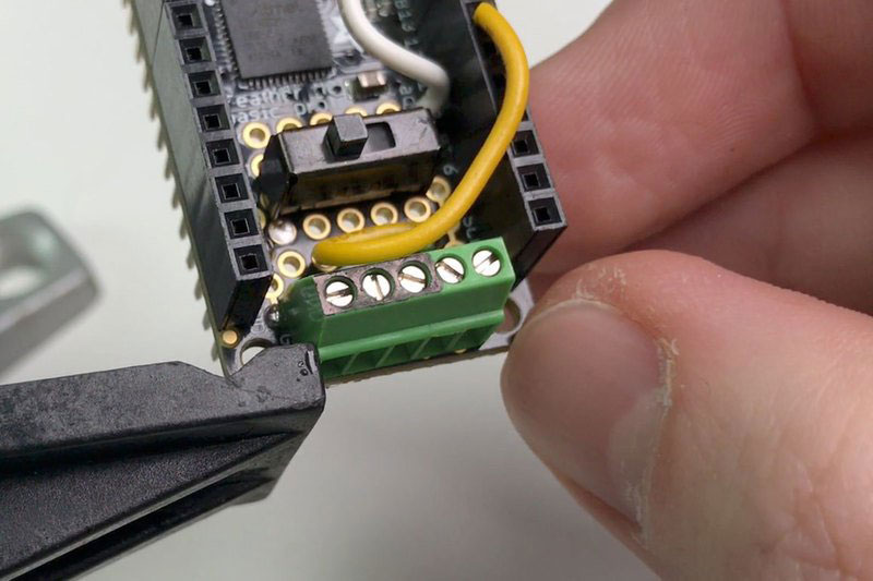 label the terminal block